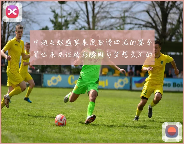 中超足球盛宴来袭激情四溢的赛季等你来见证精彩瞬间与梦想交汇的绿茵场